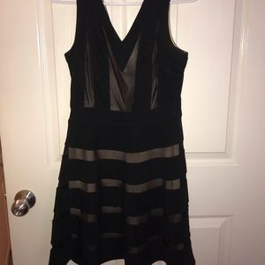 Black cocktail dress